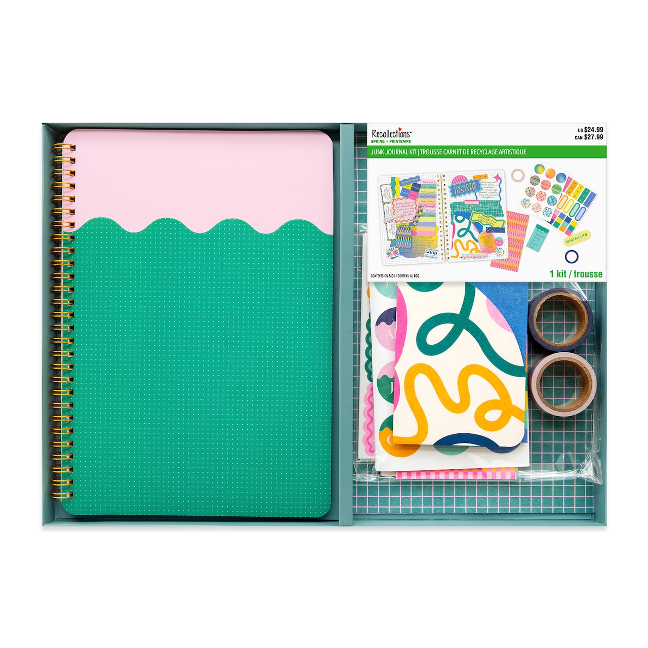 Colour Block Junk Journal Kit by Recollections™